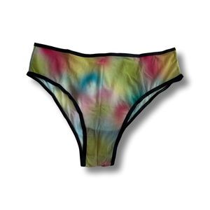 parade high rise cheeky underwear, silky mesh